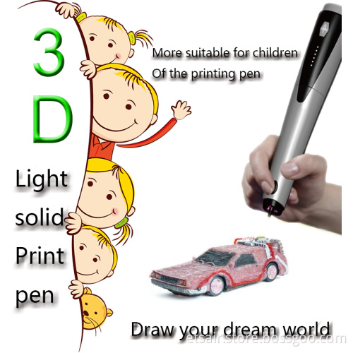 Painting Teaching Stationery 3d Printer Pen Magic 3d Drawing Pen for School Educational